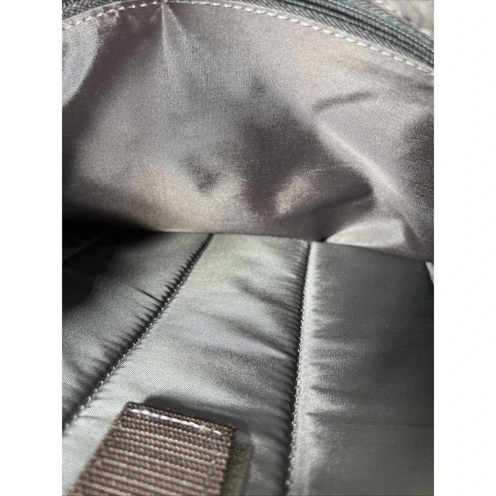 eBags Brown Crossbody Computer Messenger Travel Organizer Multi-Pocket Bag